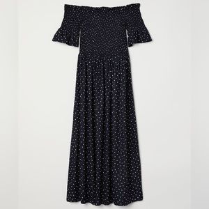 H&M MAXI Dress Off the shoulder 16